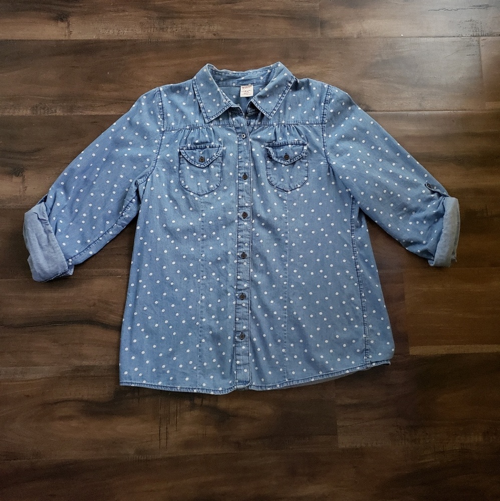 Arizona ladies/teens denim top